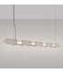 Chain 158cm LED Bar Pendant Ceiling Light Beige 4000K-3