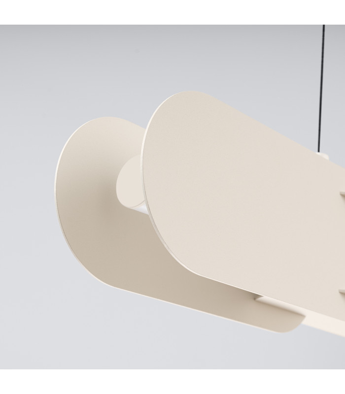 Chain 158cm LED Bar Pendant Ceiling Light Beige 4000K-5