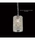 Cylinder SHADE ONLY Polished Chrome, Crystal - 2