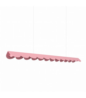 Biscuit 130cm LED Bar Pendant Ceiling Light Pink 3000K-1