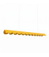Biscuit 130cm LED Bar Pendant Ceiling Light Yellow 3000K-1