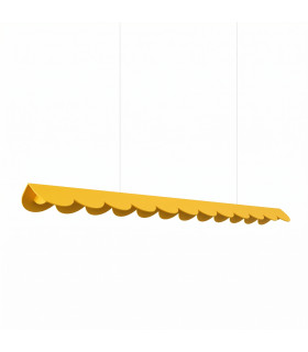 Biscuit 130cm LED Bar Pendant Ceiling Light Yellow 3000K-1