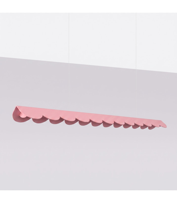 Biscuit 130cm LED Bar Pendant Ceiling Light Pink 3000K-2