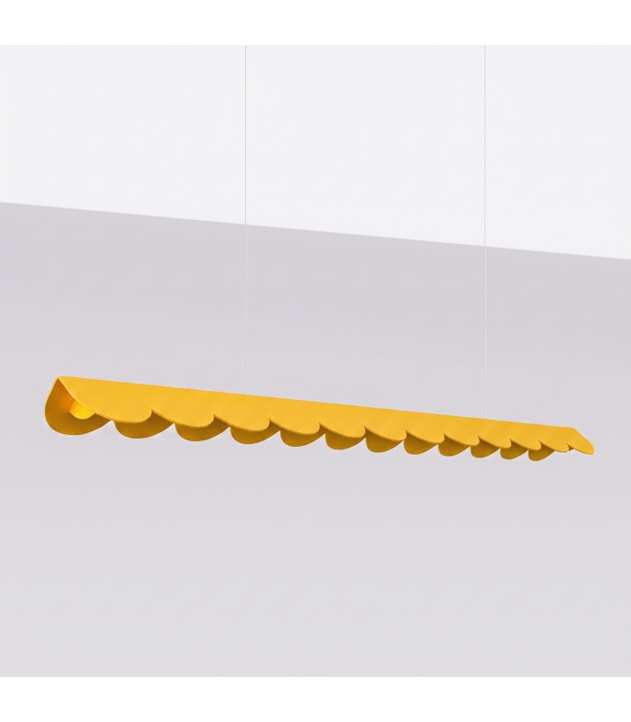 Biscuit 130cm LED Bar Pendant Ceiling Light Yellow 3000K-2