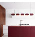 Chain 158cm LED Bar Pendant Ceiling Light Beige 4000K-12