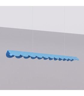 Biscuit 130cm LED Bar Pendant Ceiling Light Sky Blue 3000K-2