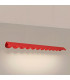 Biscuit 130cm LED Bar Pendant Ceiling Light Red 3000K-3
