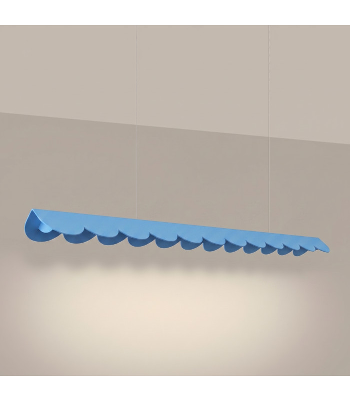 Biscuit 130cm LED Bar Pendant Ceiling Light Sky Blue 3000K-3