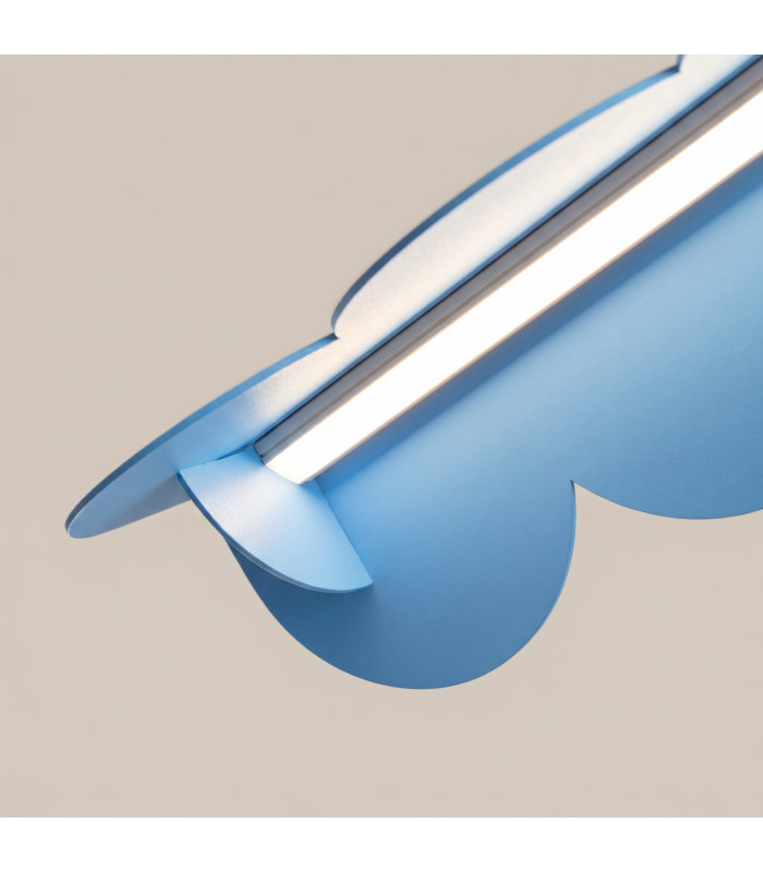 Biscuit 130cm LED Bar Pendant Ceiling Light Sky Blue 3000K-6