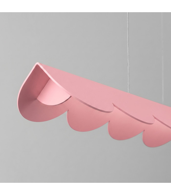 Biscuit 130cm LED Bar Pendant Ceiling Light Pink 4000K-4