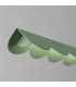 Biscuit 130cm LED Bar Pendant Ceiling Light Sage 4000K-4