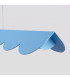Biscuit 130cm LED Bar Pendant Ceiling Light Sky Blue 3000K-7