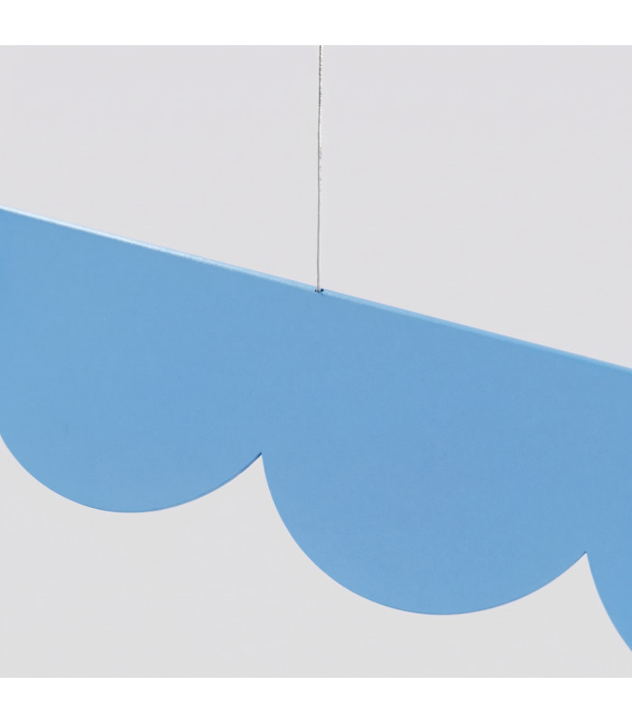 Biscuit 130cm LED Bar Pendant Ceiling Light Sky Blue 3000K-8