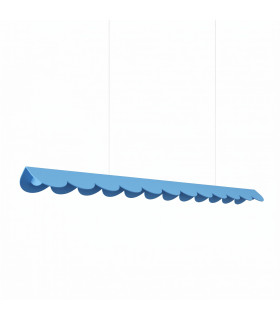 Biscuit 130cm LED Bar Pendant Ceiling Light Sky Blue 4000K-1