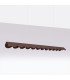 Biscuit 130cm LED Bar Pendant Ceiling Light Brown 4000K-2