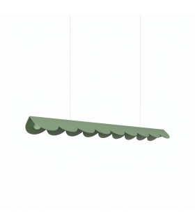 Biscuit 100cm LED Bar Pendant Ceiling Light Sage 3000K-1