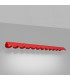 Biscuit 130cm LED Bar Pendant Ceiling Light Red 4000K-3