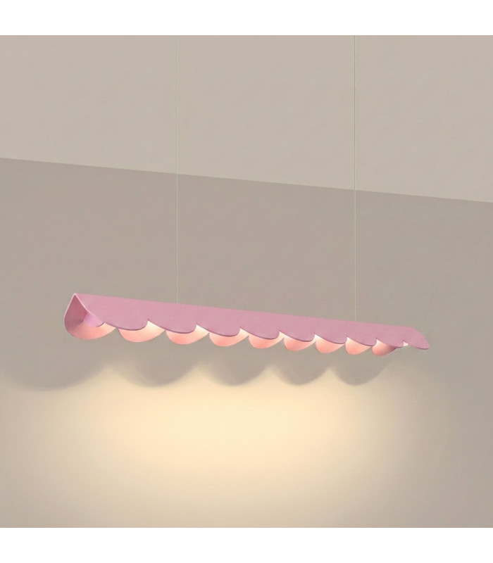 Biscuit 100cm LED Bar Pendant Ceiling Light Pink 3000K-3