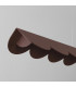 Biscuit 130cm LED Bar Pendant Ceiling Light Brown 4000K-4