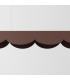 Biscuit 130cm LED Bar Pendant Ceiling Light Brown 4000K-5