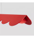 Biscuit 130cm LED Bar Pendant Ceiling Light Red 4000K-7