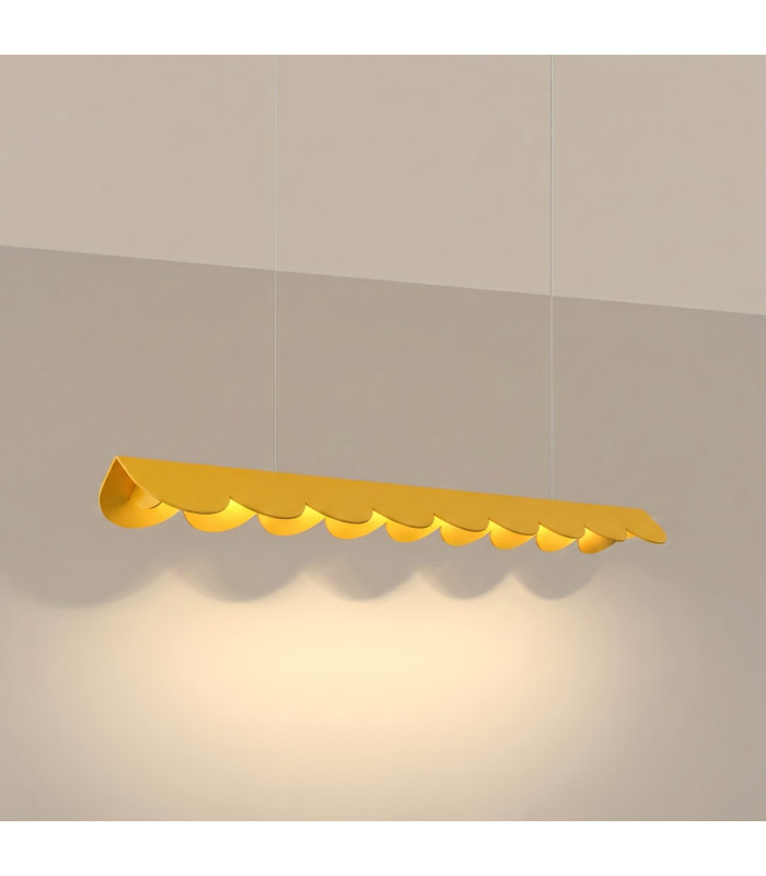 Biscuit 100cm LED Bar Pendant Ceiling Light Yellow 3000K-3