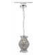 Crystal Vase SHADE ONLY Polished Chrome, Crystal - 4