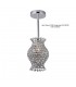 Crystal Vase SHADE ONLY Polished Chrome, Crystal - 5