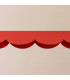 Biscuit 100cm LED Bar Pendant Ceiling Light Red 3000K-5