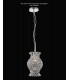 Crystal Vase SHADE ONLY Polished Chrome, Crystal - 7