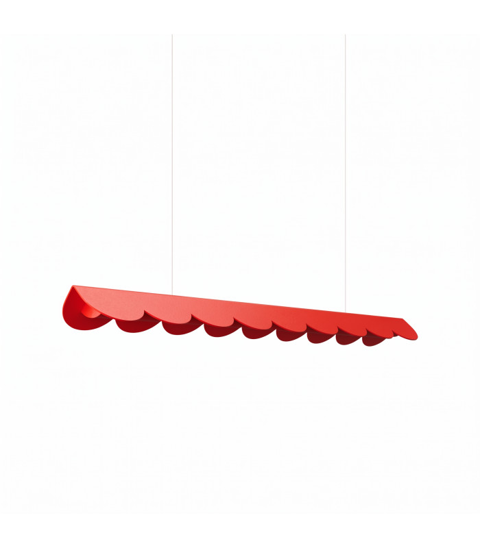 Biscuit 100cm LED Bar Pendant Ceiling Light Red 4000K-1