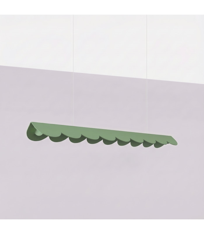 Biscuit 100cm LED Bar Pendant Ceiling Light Sage 4000K-2