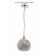Crystal Globe SHADE ONLY Polished Chrome, Crystal - 4