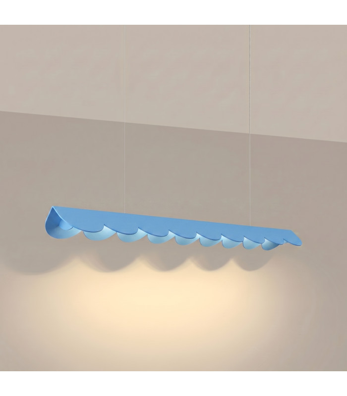 Biscuit 100cm LED Bar Pendant Ceiling Light Sky Blue 3000K-3