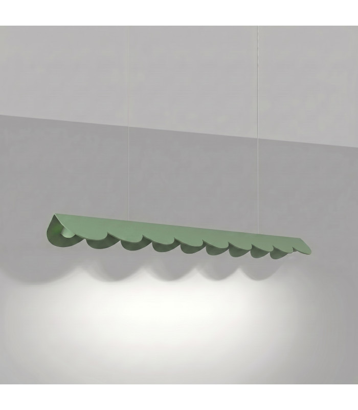 Biscuit 100cm LED Bar Pendant Ceiling Light Sage 4000K-3