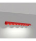 Biscuit 100cm LED Bar Pendant Ceiling Light Red 4000K-3