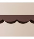 Biscuit 100cm LED Bar Pendant Ceiling Light Brown 3000K-5