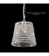 Crystal Lamp SHADE ONLY Polished Chrome, Crystal - 2