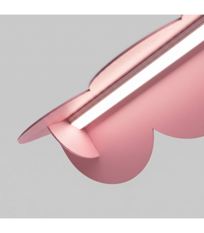 Biscuit 100cm LED Bar Pendant Ceiling Light Pink 4000K-6