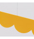 Biscuit 100cm LED Bar Pendant Ceiling Light Yellow 4000K-8