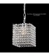 Crystal Square SHADE ONLY Polished Chrome, Crystal - 2