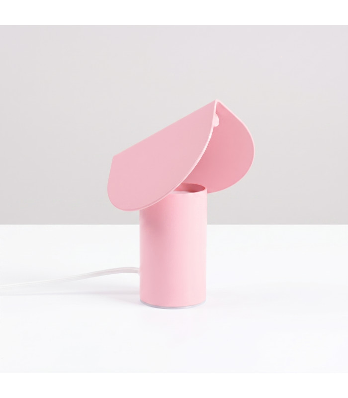 Biscuit Integrated LED Table Lamp Pink-2