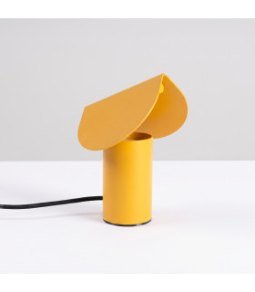 Biscuit Integrated LED Table Lamp Yellow-2