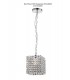 Crystal Square SHADE ONLY Polished Chrome, Crystal - 4