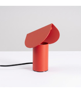 Biscuit Integrated LED Table Lamp Red-2