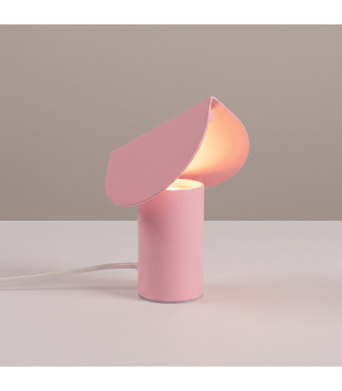 Biscuit Integrated LED Table Lamp Pink-3