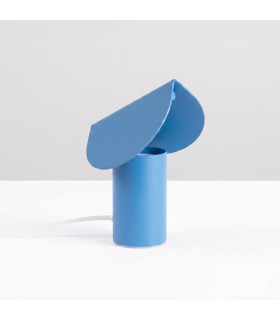 Biscuit Integrated LED Table Lamp Sky Blue-2