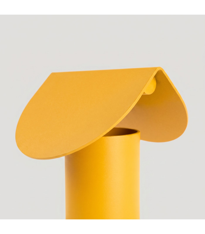 Biscuit Integrated LED Table Lamp Yellow-4