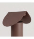 Biscuit Integrated LED Table Lamp Brown-4