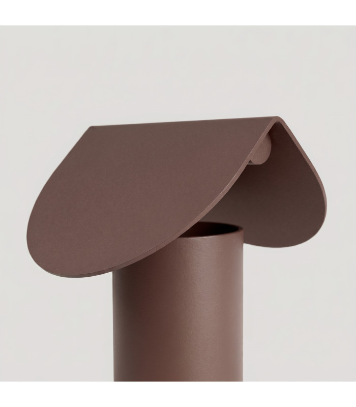 Biscuit Integrated LED Table Lamp Brown-4